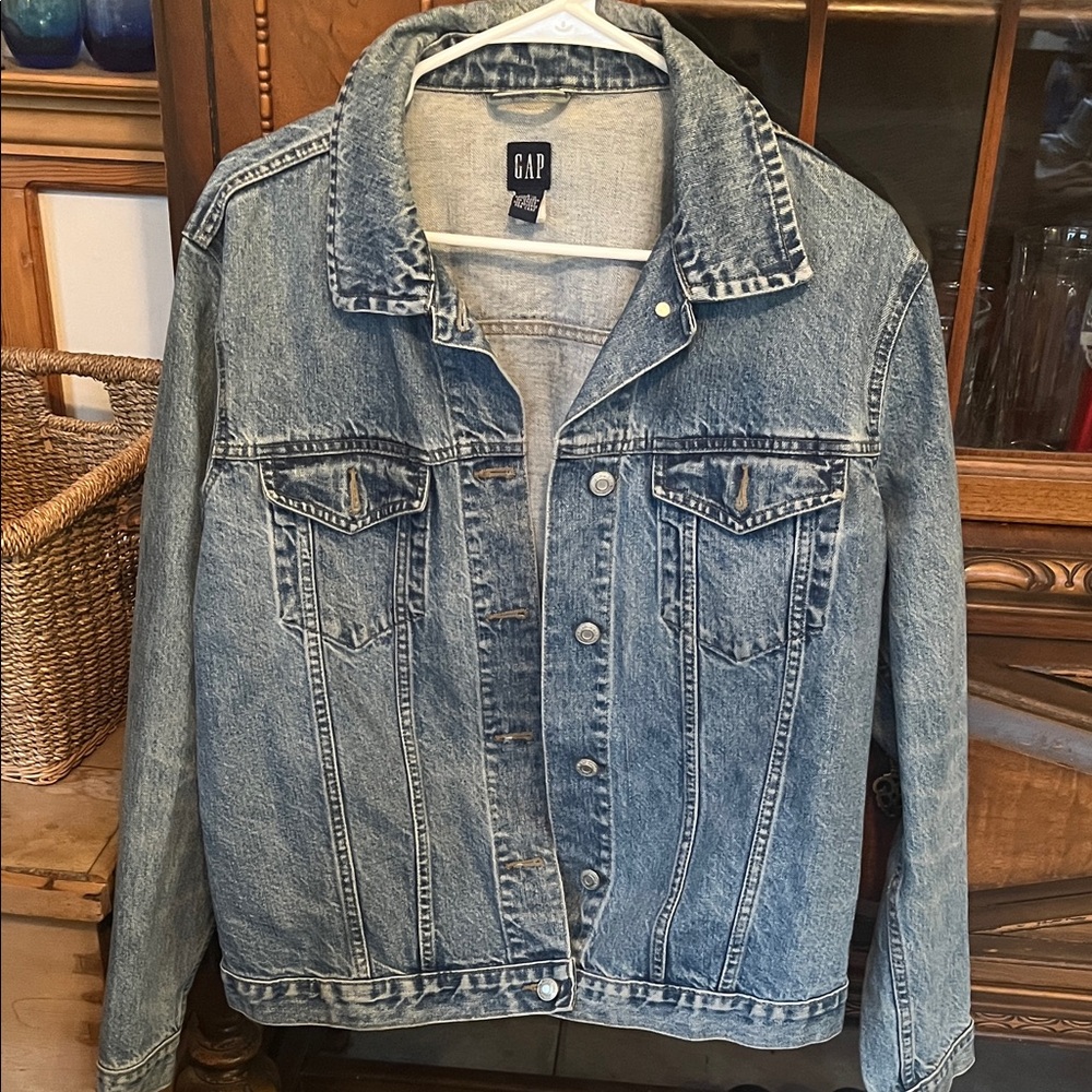 GAP Stonewash Blue Denim Jacket